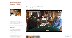 Desktop Screenshot of blog.languagehunters.org